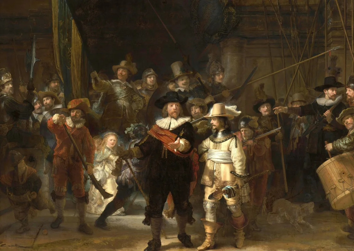 Rembrandt | The Night Watch 1642 | Classic Dutch Masterpiece