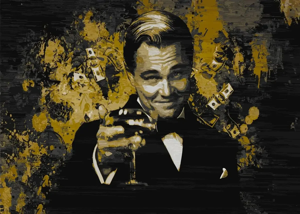 The Wolf of Wall Street | Leonardo DiCaprio | Classic Movie Art