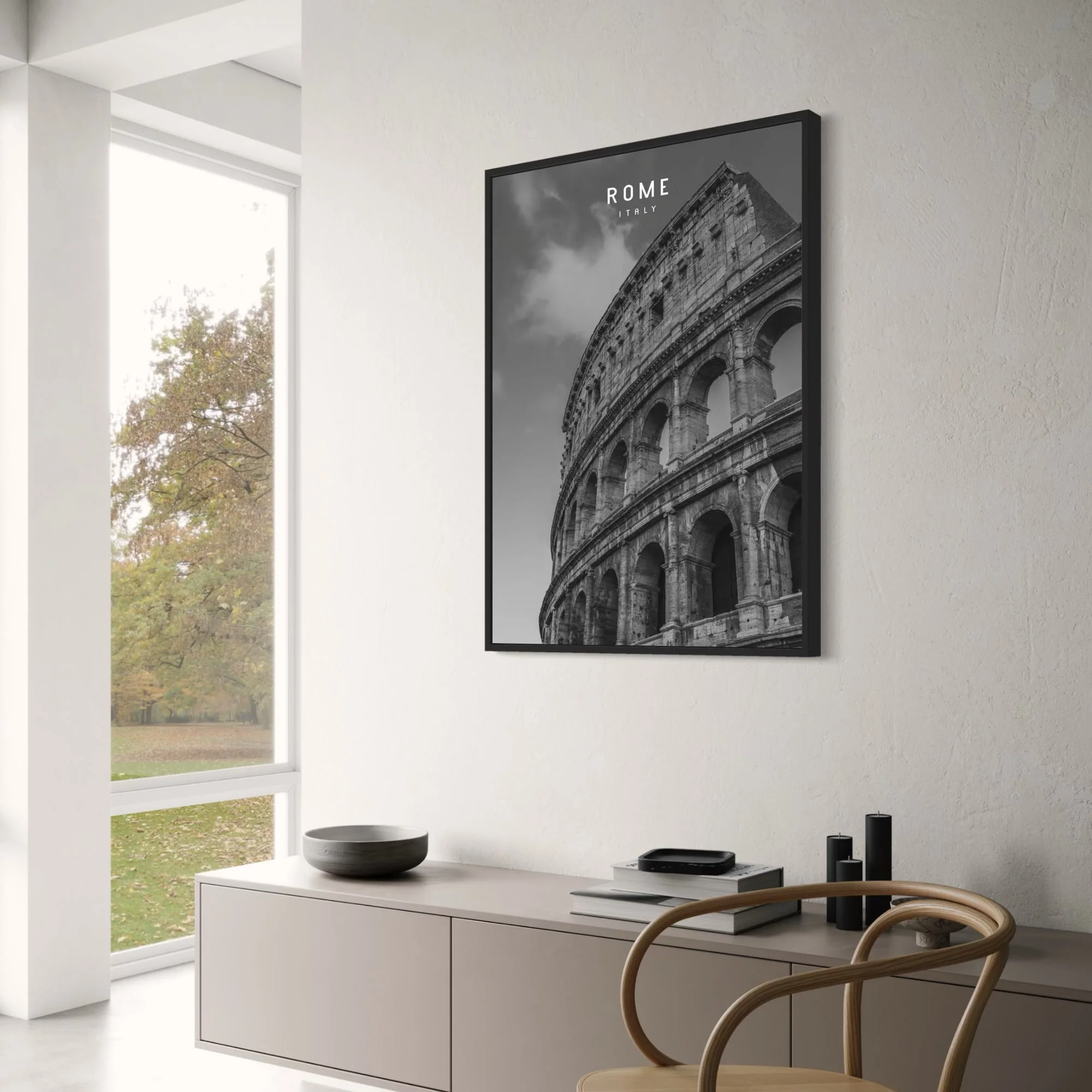Colosseum | Monochrome Majesty | Rome - Image 3
