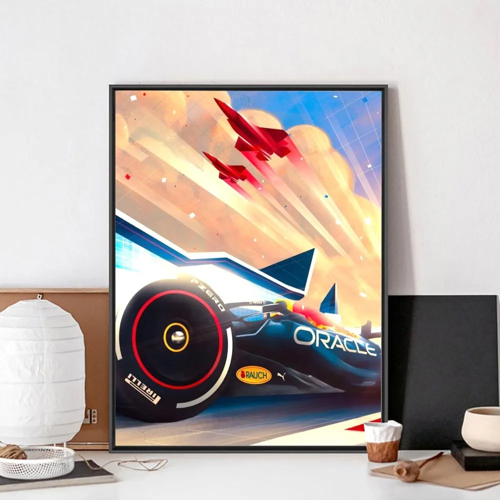 Vintage 80s F1 Car Racing | Kraft Club Style