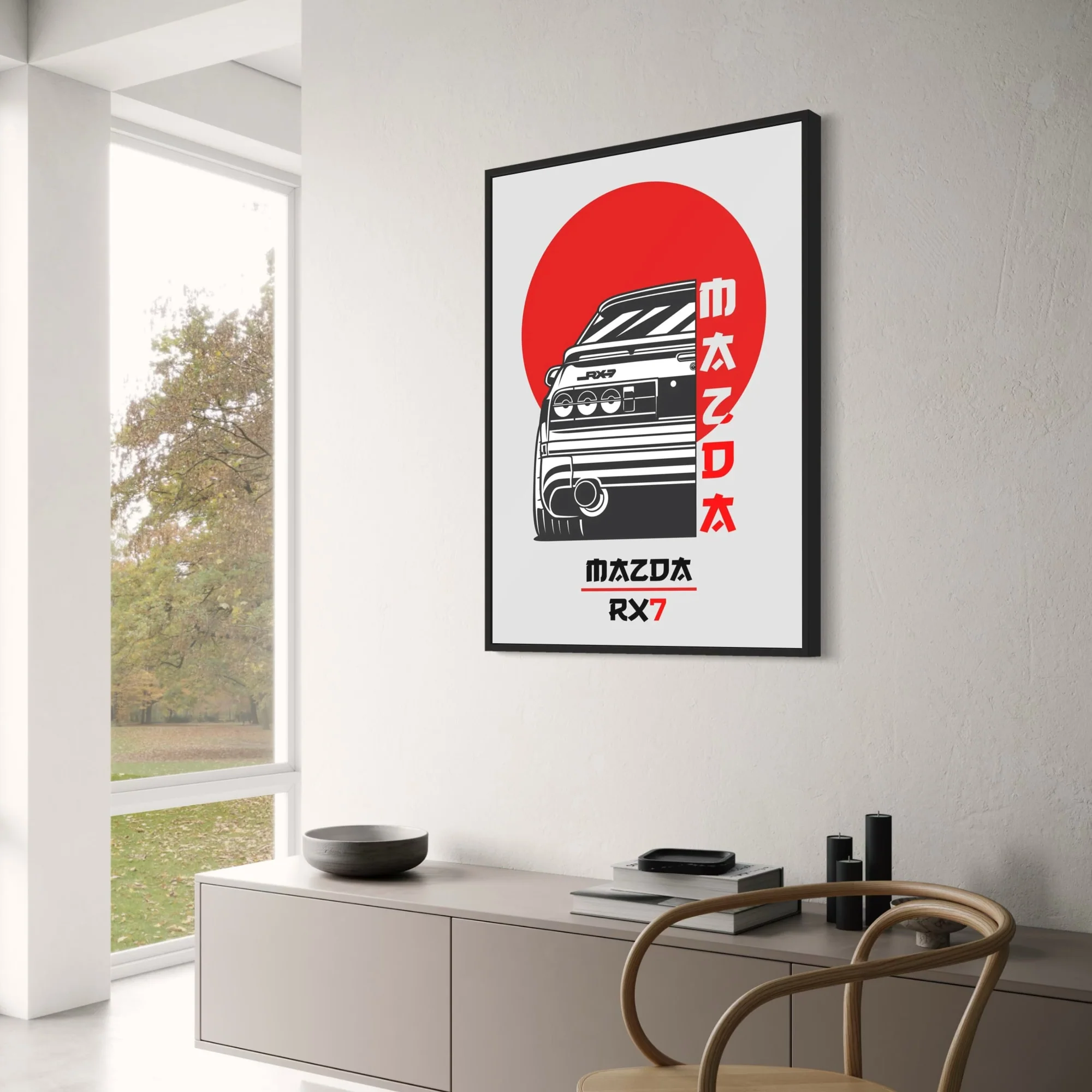 Mazda RX7 | Japanese Sports Car Art - Image 3