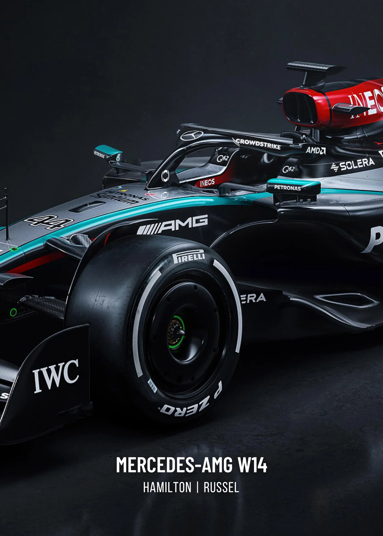 Mercedes AMG F1 | Lewis Hamilton | 3-Piece Racing Set - Image 3