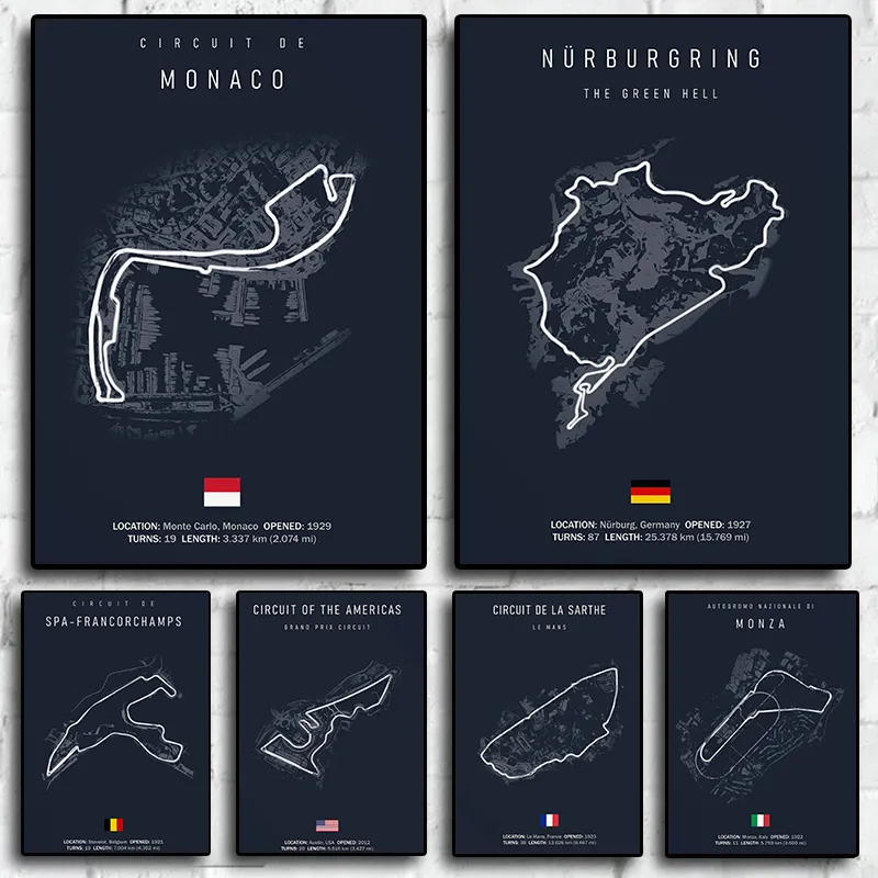 Laguna Seca | Modern Race Track Map - Image 2