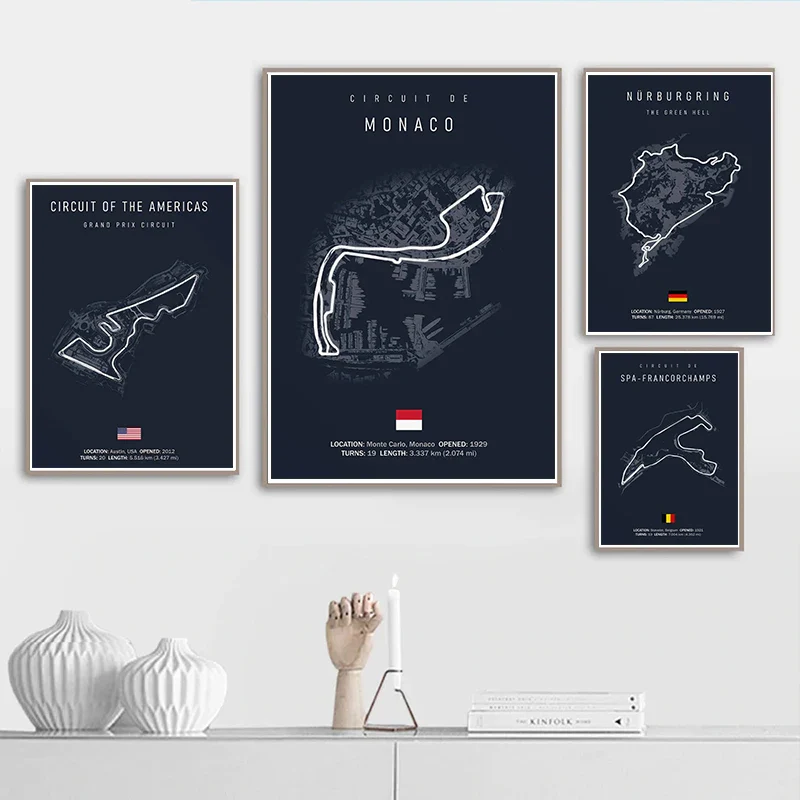 Laguna Seca | Modern Race Track Map - Image 5