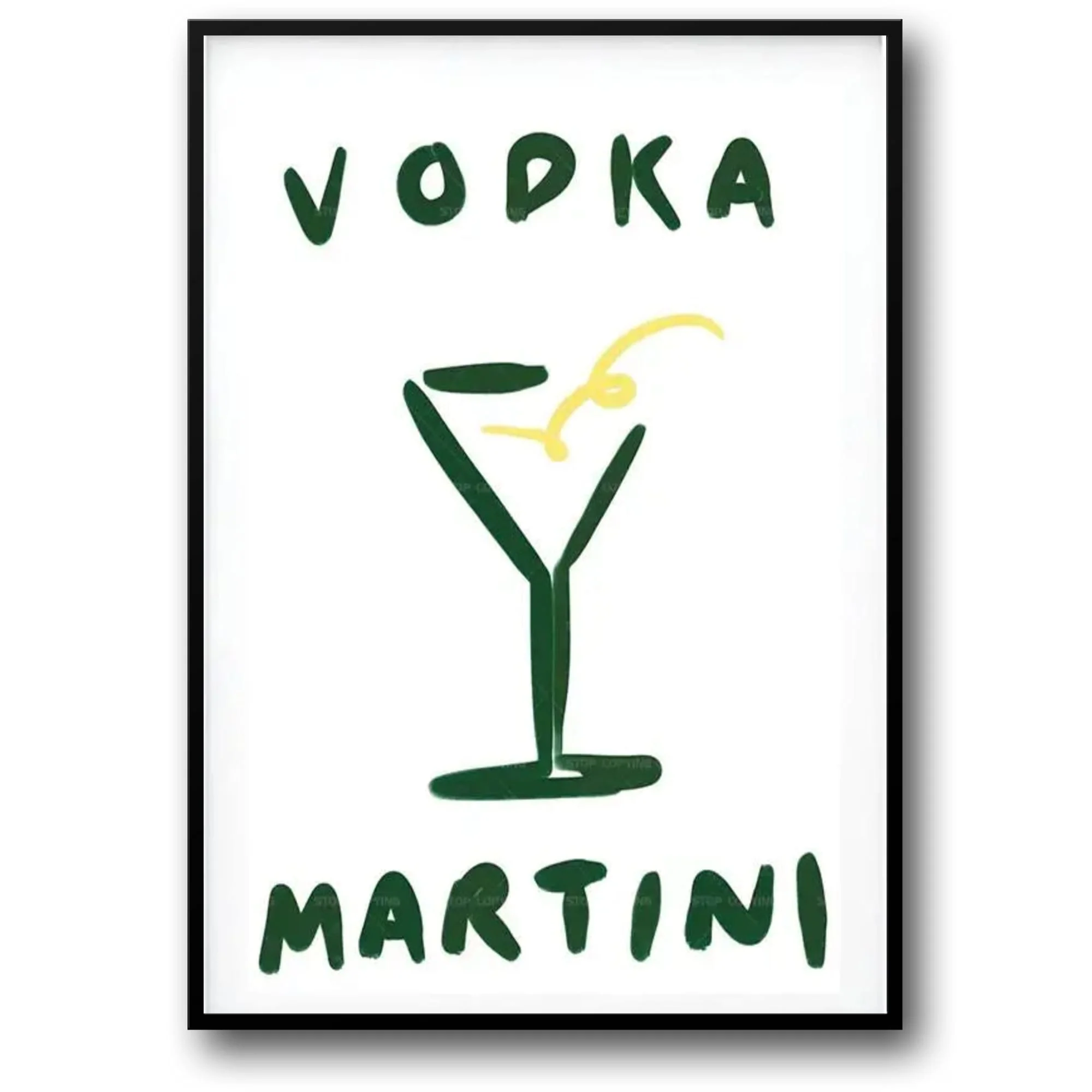 Vodka Martini | Minimalist Modern Design