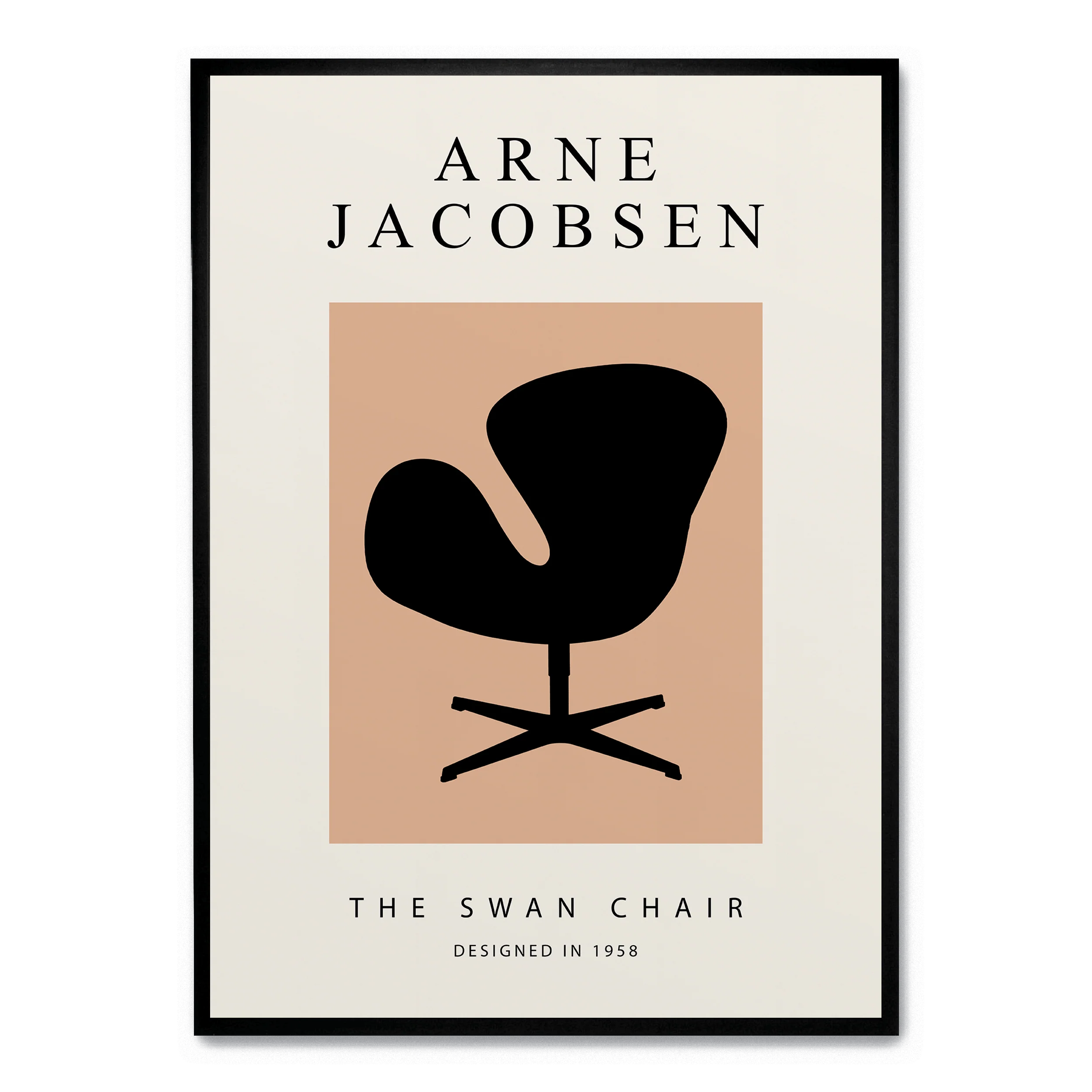 Swan Chair | Mid-Century Modern Aesthetic