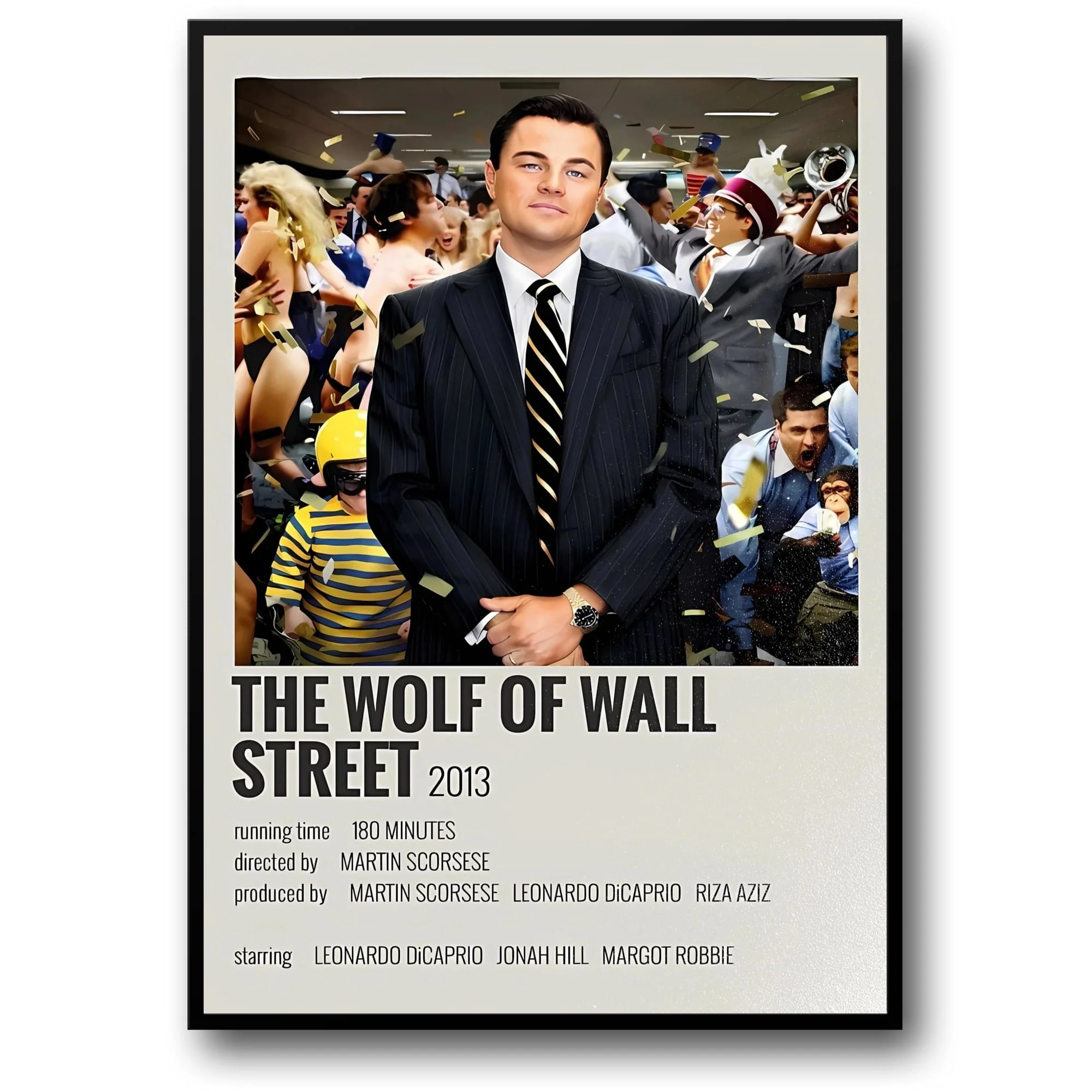 The Wolf Of Wall Street | Martin Scorsese | Movie Card